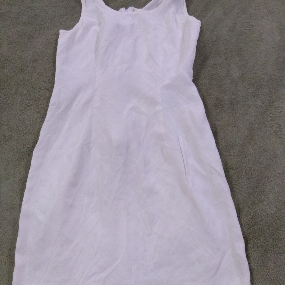 Cute pink and white maxi dress